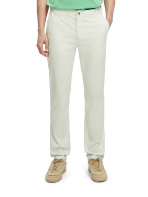 Scotch & Soda Mott Garment-dyed Super-slim Fit Hose Herren Mintfarben | SN-SAS56559