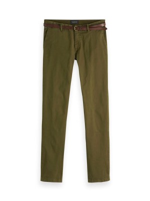 Scotch & Soda Slim Fit Hose Herren Grün | SN-SAS56584