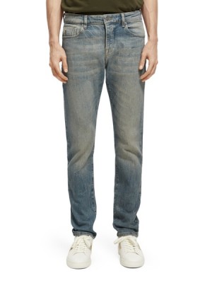Scotch & Soda The Ralston Regular Slim Fit Jeans Herren Blau | SN-SAS56539