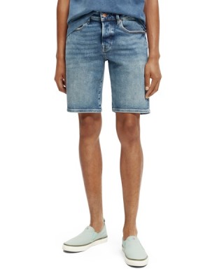 Scotch & Soda The Ralston Regular Slim Fit - Everywhere Kurze Hose Herren Blau | SN-SAS56640