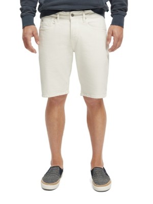 Scotch & Soda The Ralston Regular Slim Fit Kurze Hose Herren Weiß | SN-SAS56653