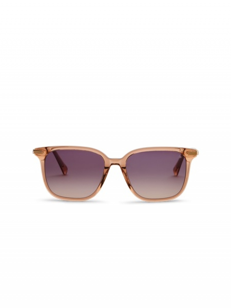 Scotch & Soda Beverly Sonnenbrille Damen Beige | SN-SAS56898