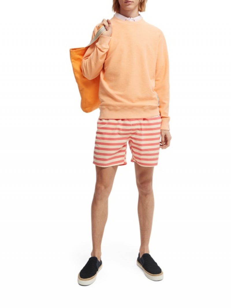 Scotch & Soda Gestreift Swim Schwimmen Herren Mehrfarbig | SN-SAS56670