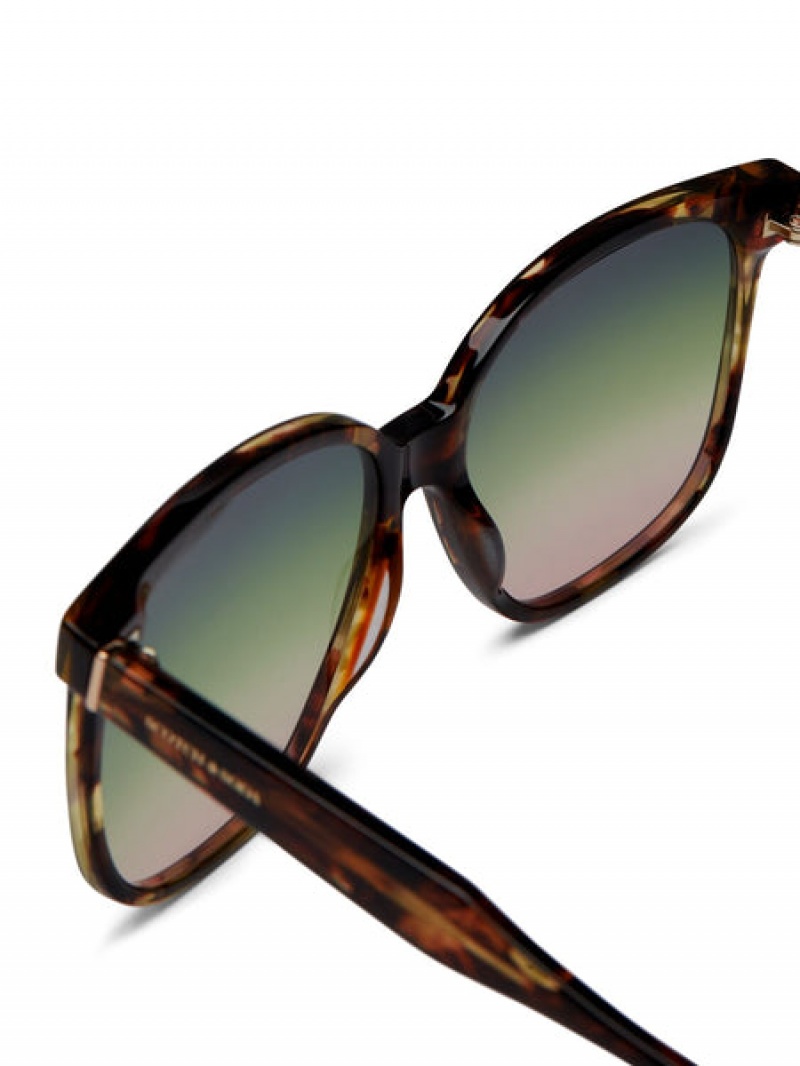 Scotch & Soda Kaiser Sonnenbrille Damen Braun | SN-SAS56900