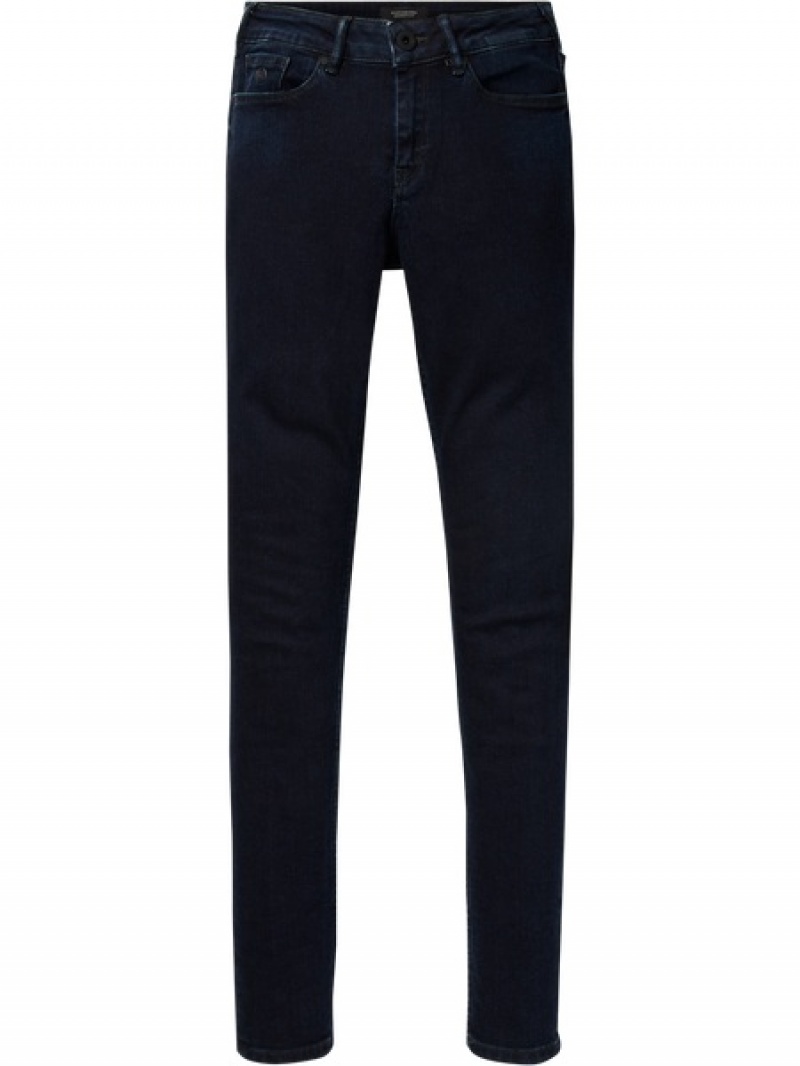 Scotch & Soda La Bohemienne - Eternal Rinsed | Mid Rise Schlank Fit Jeans Damen Schwarz | SN-SAS56834