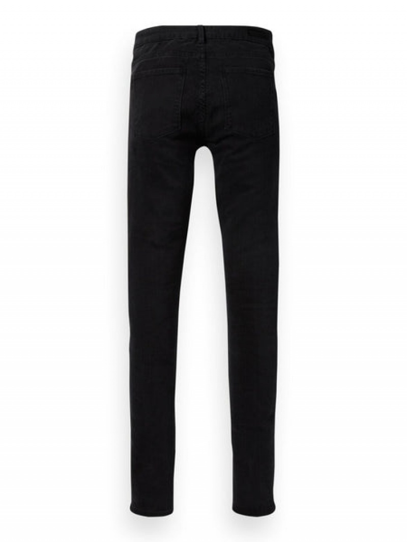 Scotch & Soda La Bohemienne - Precious Rock | Mid Rise Schlank Fit Jeans Damen Schwarz | SN-SAS56835