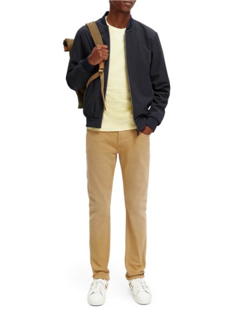 Scotch & Soda Laufschuhe Bomber Jacken Herren Navy | SN-SAS56616