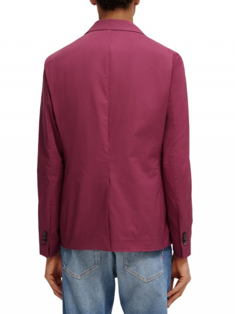 Scotch & Soda Laufschuhe Double-breasted Blazer Herren Bordeaux | SN-SAS56550