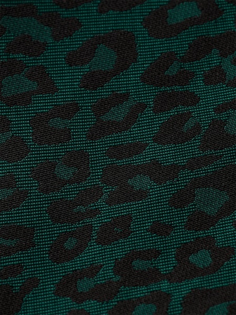 Scotch & Soda Maia Leopard Jacquard Jogginghose Damen Mehrfarbig | SN-SAS56853