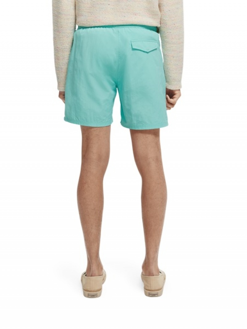 Scotch & Soda Mid-length Swim Schwimmen Herren Mintfarben | SN-SAS56674