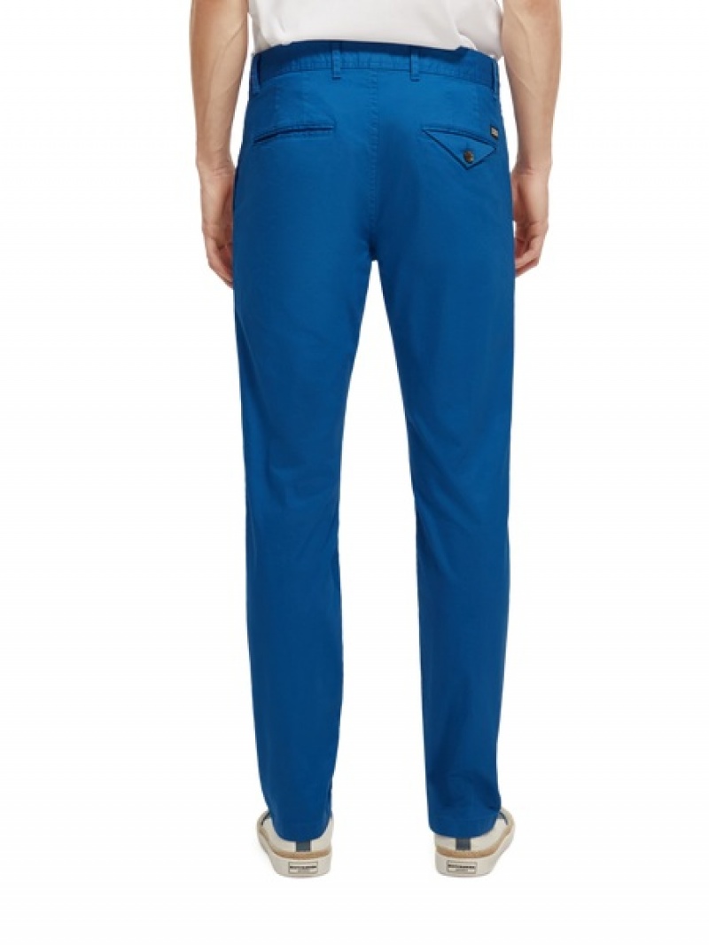 Scotch & Soda Mott Super-slim Fit Hose Herren Blau | SN-SAS56555