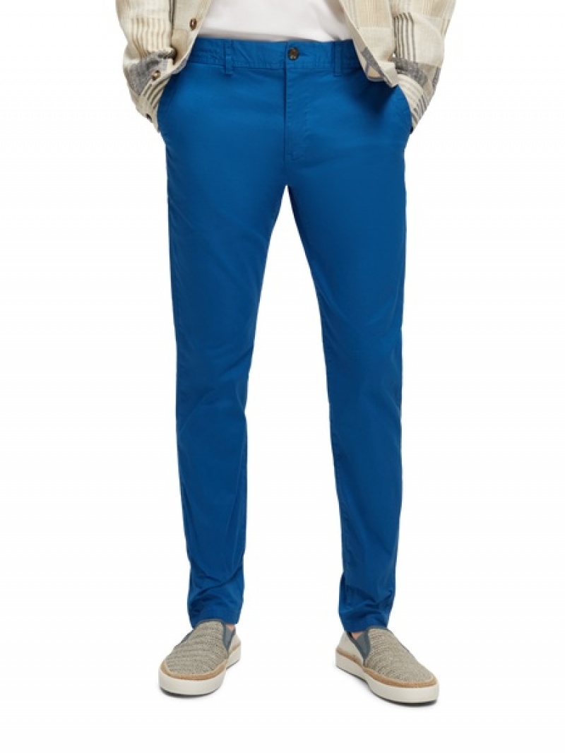 Scotch & Soda Mott Super-slim Fit Hose Herren Blau | SN-SAS56555