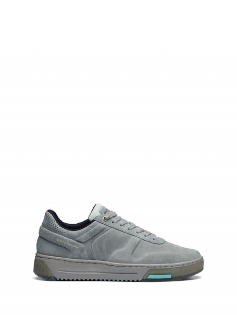 Scotch & Soda New Cup Sneakers Herren Grau | SN-SAS56690