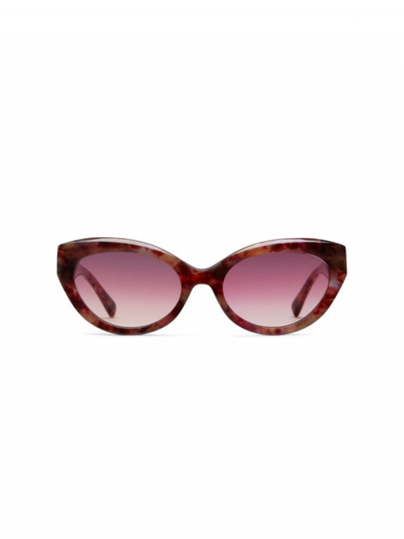 Scotch & Soda Otto Sonnenbrille Damen Lila Grau | SN-SAS56899