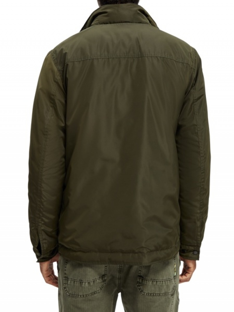 Scotch & Soda Reversible Gesteppt Jacken Herren Mehrfarbig | SN-SAS56618