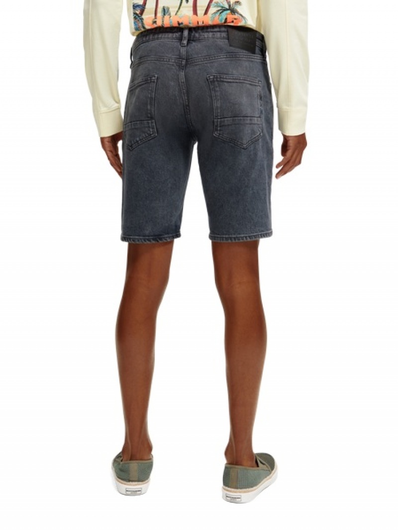 Scotch & Soda The Ralston Regular Slim Fit - Evolution Kurze Hose Herren Grau | SN-SAS56641