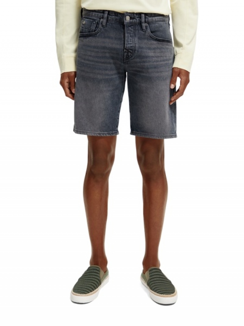 Scotch & Soda The Ralston Regular Slim Fit - Evolution Kurze Hose Herren Grau | SN-SAS56641
