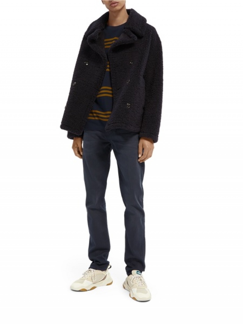 Scotch & Soda The Ralston - Casinero | Regular Slim Fit Jeans Herren Schwarz | SN-SAS56544