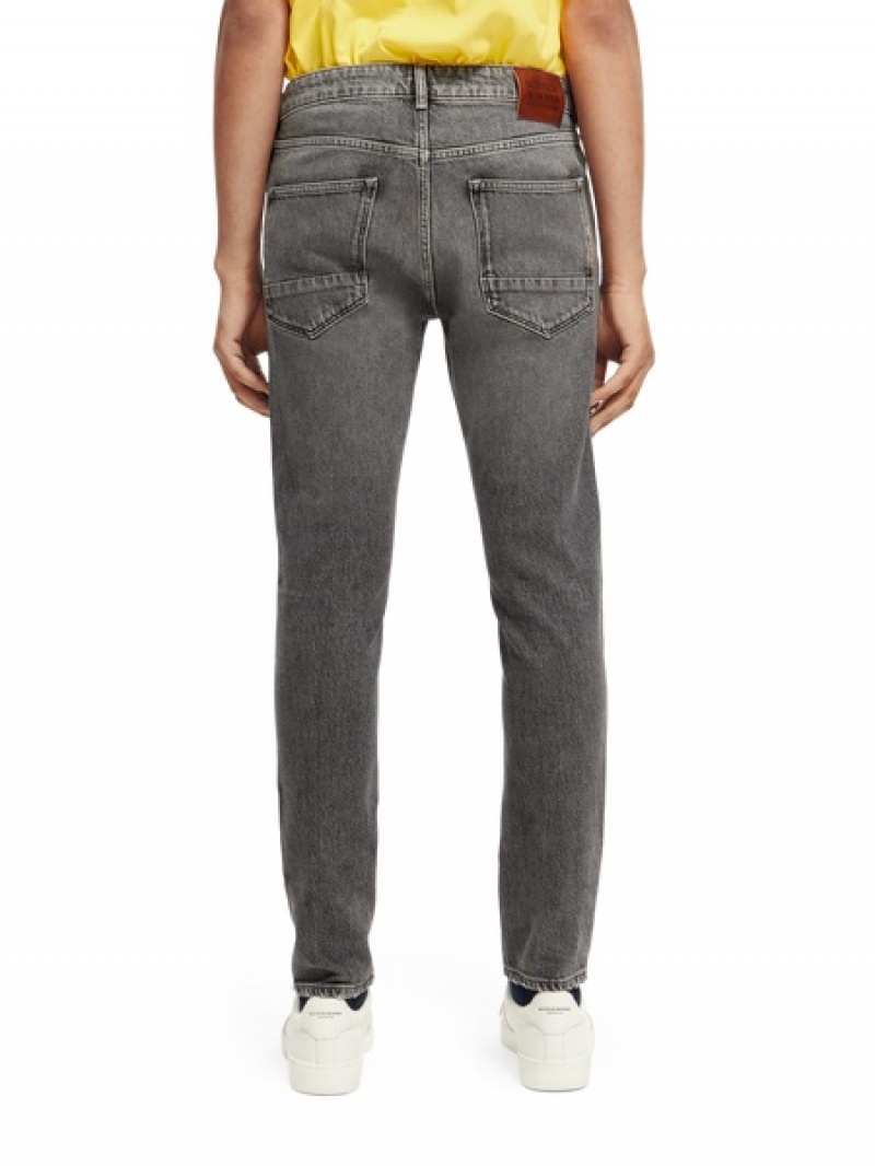 Scotch & Soda The Skim Super-slim Fit Jeans Herren Schwarz | SN-SAS56537