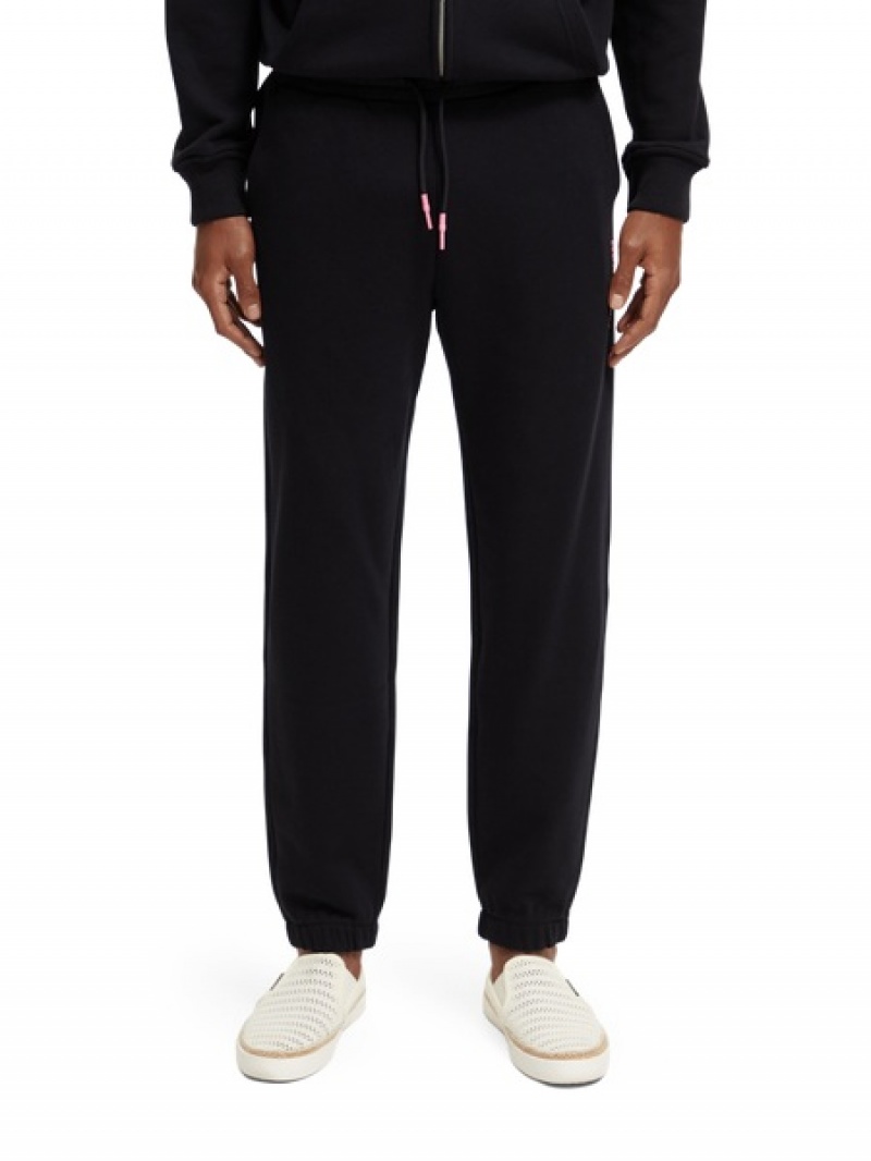 Scotch & Soda Unisex Organic Baumwoll Jogginghose Herren Navy | SN-SAS56429