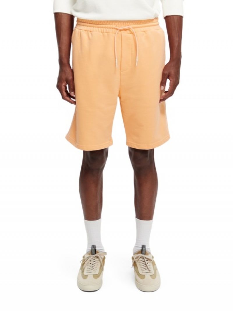 Scotch & Soda Unisex Organic Baumwoll Kurze Hose Damen Weiß | SN-SAS56874