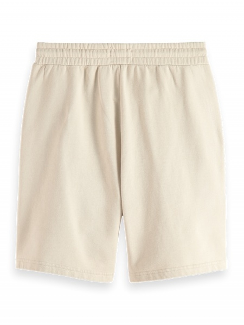 Scotch & Soda Unisex Organic Baumwoll Sweat Kurze Hose Herren Grau | SN-SAS56629