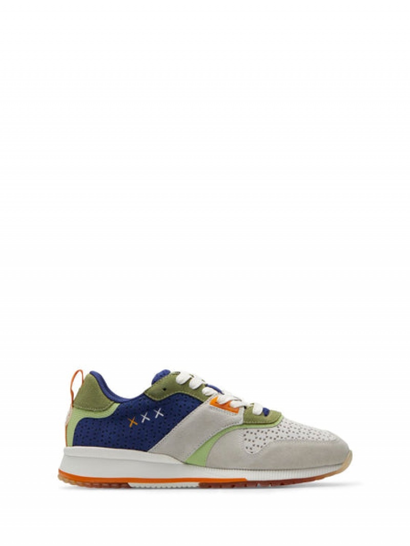 Scotch & Soda Vivex Sneakers Herren Braun Mehrfarbig | SN-SAS56689