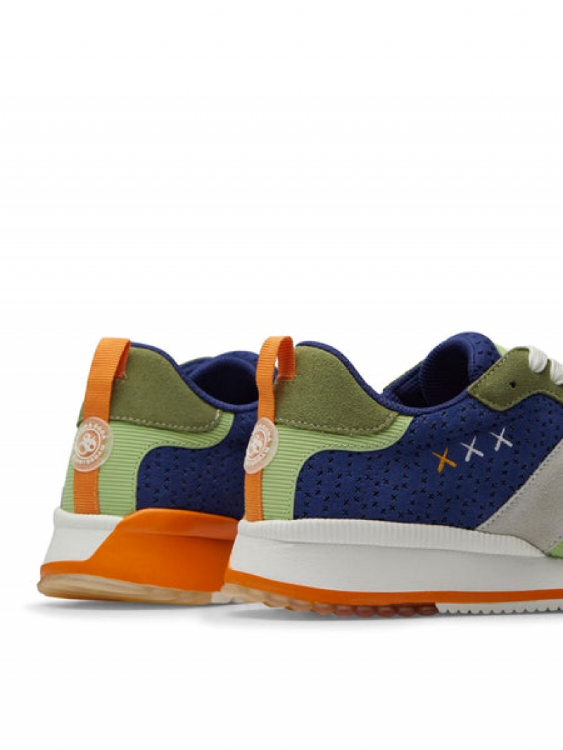 Scotch & Soda Vivex Sneakers Herren Braun Mehrfarbig | SN-SAS56689
